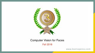 Computer Vision for Faces [ Third Prize ] [ Fall 2018 ]