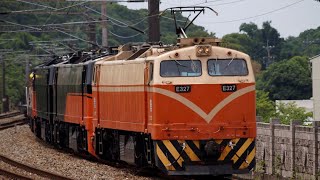 20210819 台鐵 7502次 貨物列車 長編 新鳴日號車頭 楊梅進站