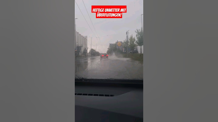 Heftige Unwetter mit Überflutungenen in Solingen! #heavyrain #unwetter #hochwasser #solingen
