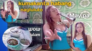Feel na feel ko lang kumanta | habang nagluluto😂 | Bona V