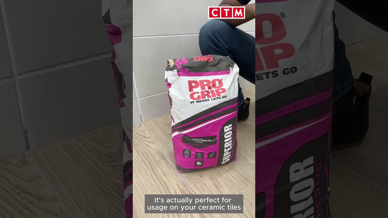 Pro Grip Superior Tile Adhesive - 20 Kg