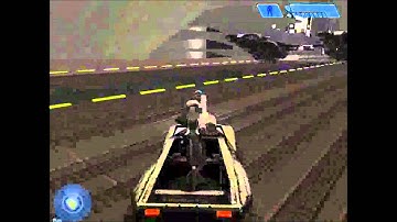 Race track in Halo Custom Edition - New Mombasa ODST