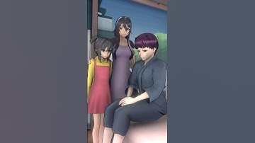 Ryoba and Her Father Sureibu! (Yandere Simulator) #shorts