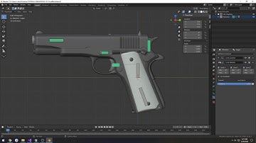 Blender 2.8 FPS animation to UE4 Part 2: "Pistol Bone Constraints"