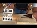 Como marcar el layout de una PUERTA