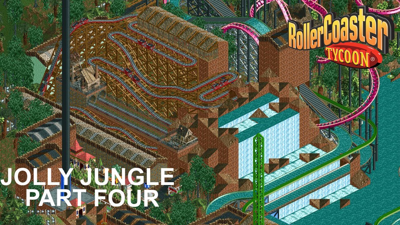 Jolly Jungle [Part 4 of 6] Original Rollercoaster Tycoon (CD Version