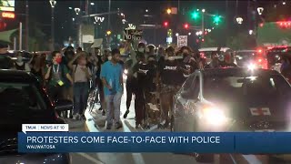 At least one arrested during protests in Wauwatosa
