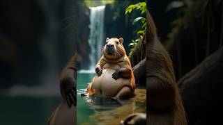 Capybara Spa Day Belly Jiggles & Cheek Scrubs