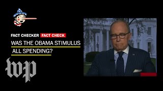 Fact Check: Was the Obama stimulus ‘all spending’?