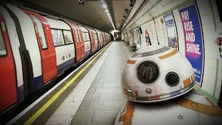 After Effects Camera Tracking Tutorial - BB8 on the Underground - After Effects Tutorial