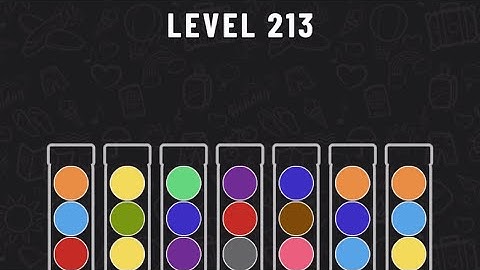 Ball Sort Puzzle Level 213 #ballsortpuzzle #ballsortpuzzlegameplay #puzzlegame #mobilegames