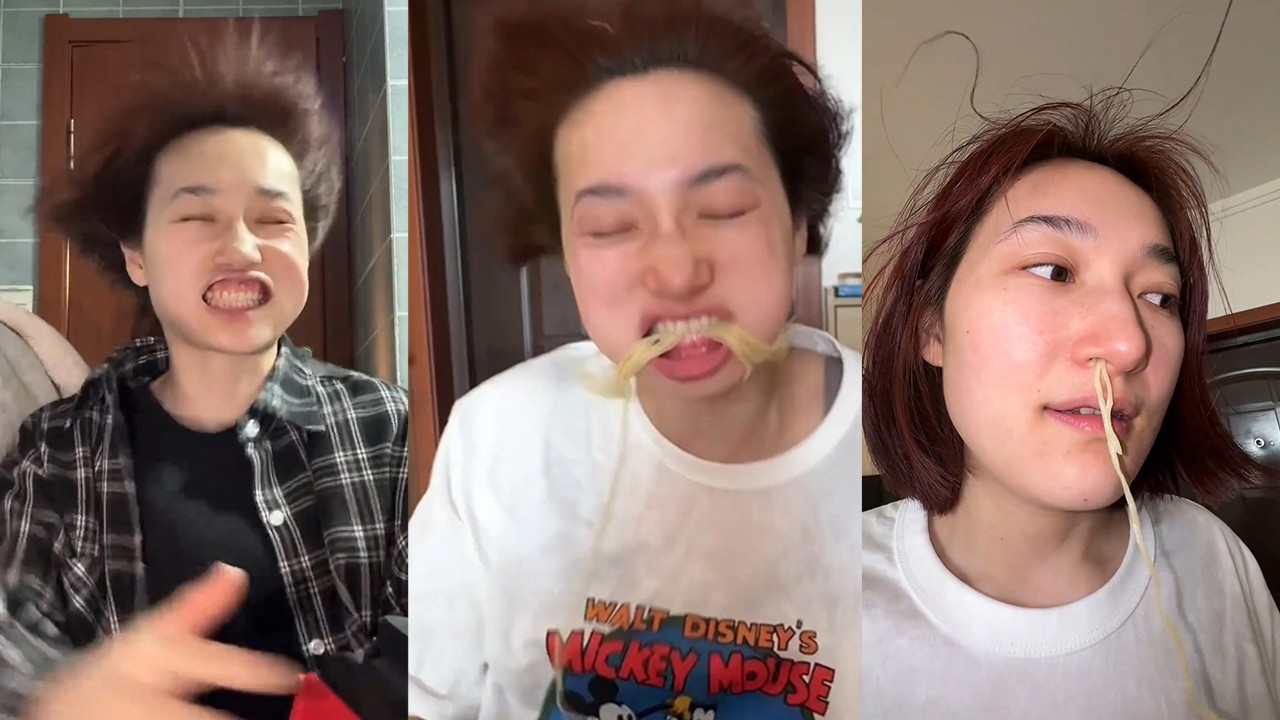 【周周啊】鼻子：方便面確實好吃#funny #閨蜜 #好朋友 #vlog #分享 #熱門#搞笑 #爆笑#搞笑女#小管baby