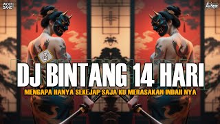 Dj Bintang 14 Hari  Walau Hanya Sekejap Di Hati Mengapa  Sound Viral Tiktok Alvisena Rmx