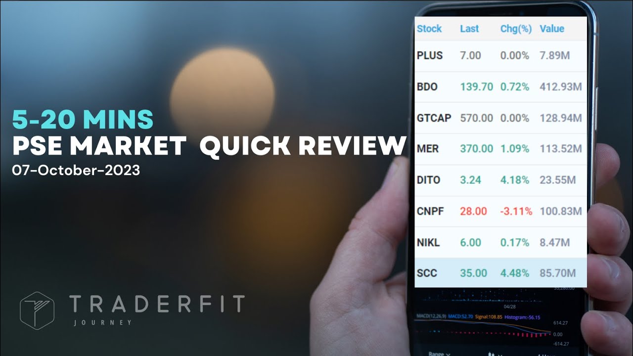 Stock Market PSE Review | Trending Stocks October 7, 2023 - YouTube