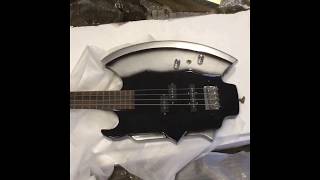 Unboxing My First Chibson Guitar from DH Gate: Cort Gene Simmons Bass Replica. Why Not to Order