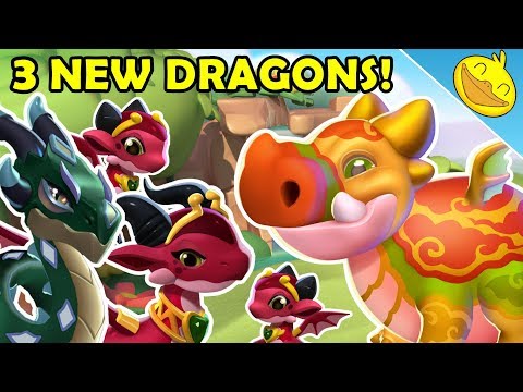 3 NEW DRAGONS! PIGSY, JADE & LILITH! Upcoming Castle Event Reward Dragons! - DML