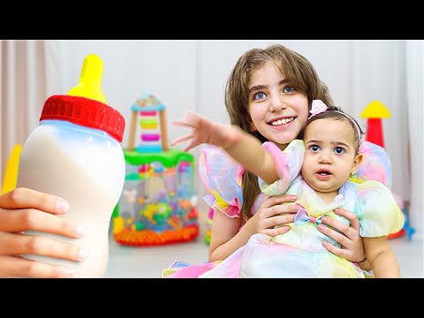 حبيبة والبيبي الصغيرة !