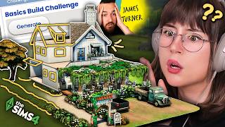 I Tried James Turner Basics Build Challenge in The Sims 4