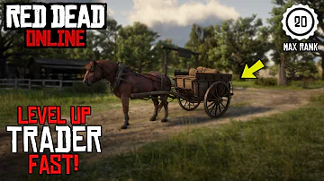 *FASTEST* way to Level Up the TRADER ROLE in Red Dead Redemption Online! - Trader Role Simple Guide