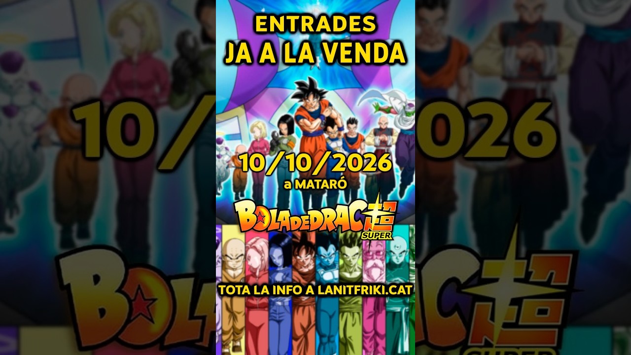 MARC ZANNI🎙️ anuncia l'espectacle de Bola de Drac Super al Teatre Monumental de Mataró