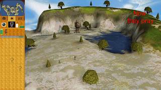 【Populous: The Beginning】- Creating Forge of Fate level 10 (Time Lapse)