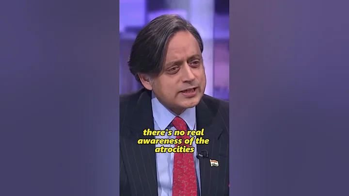 Britain has Historical Amnesia Dr Shashi Tharoor