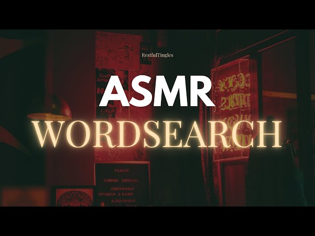ASMR WORD SEARCH