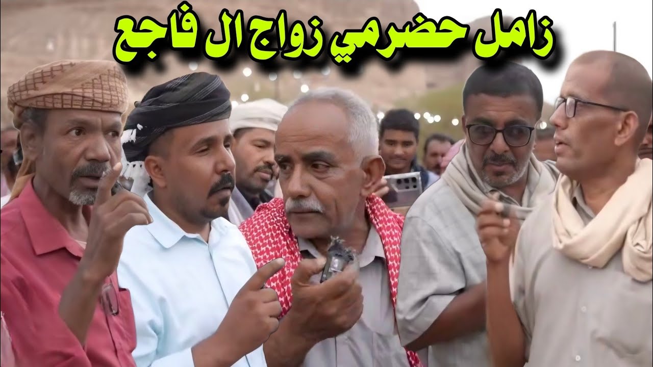 لولا حقول النفط والتكرير ماتكبرت صافر على صرواح [ زامل حضرمي زواج ال فاجع مع مجموعه شعار ]