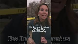 Reporter Hugs Son After School Shooting!