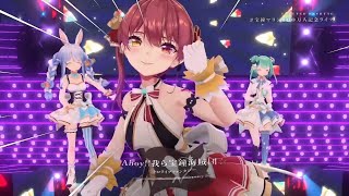 Holo Fantasy Sings Ahoy marine  Pekora  Noel  Flare  Rushia  Holo