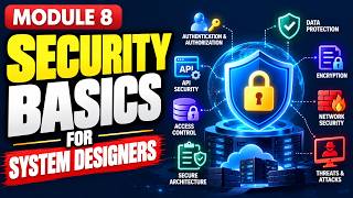 Details Module 8 — Security Basics for System Designers in System Design Update
