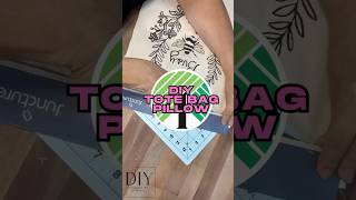 Dollar Tree Tote Hack: Turn It Into a Cute DIY Pillow! #5minutecrafts