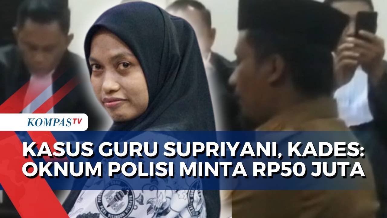 Jadi Saksi di Sidang Guru Supriyani, Kepala Desa: Ada Oknum Polisi Minta Dana Rp50 Juta