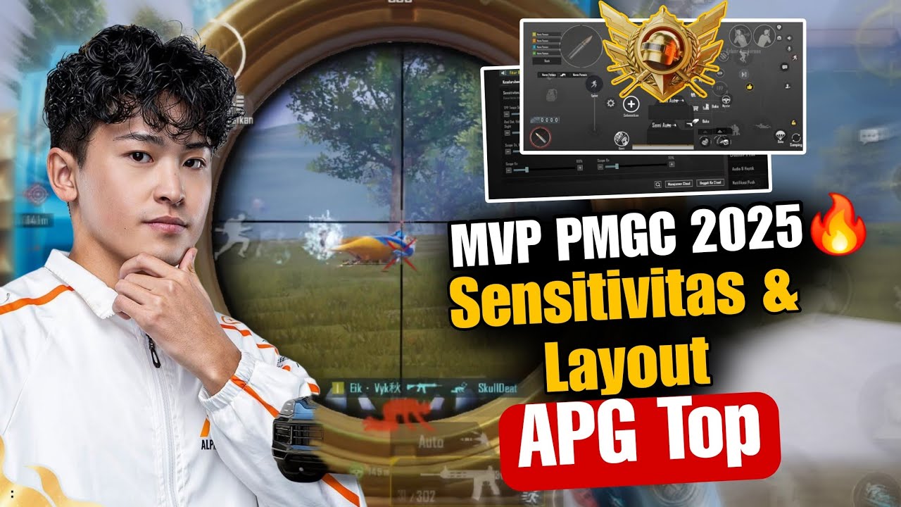 Sensitivitas Terbaik PUBG Mobile | Sensitivitas APG Top Terbaru 2025 + Kode Layout PUBG
