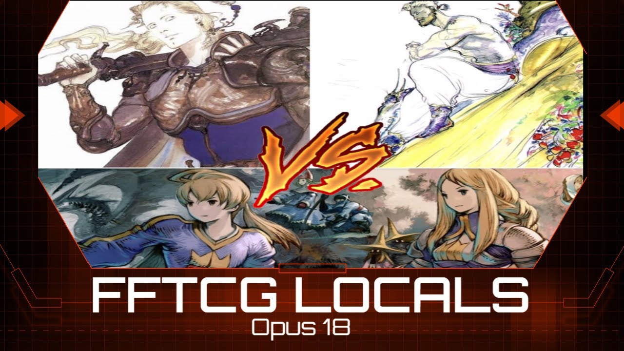 Final Fantasy VI vs Fire/Water Knights | FFTCG Locals Match (Opus 18)