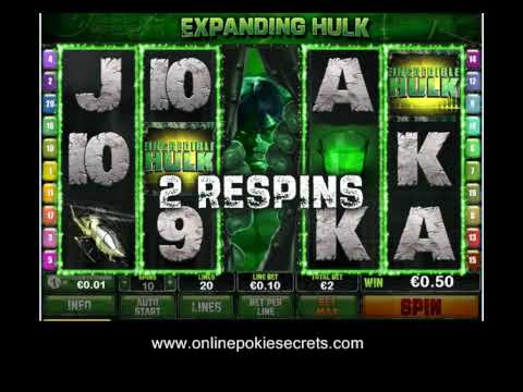 Incredible Hulk Slot Game Free Online