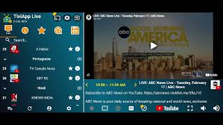 Download Lagu 24   TiviApp Live TV Player.   app.  reviews  MP3