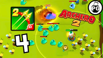 Chapter 4. Breeze Prairie With Hordes Of Enemies 🏹 Archero 2 - Gameplay Walkthrough |Part 4|