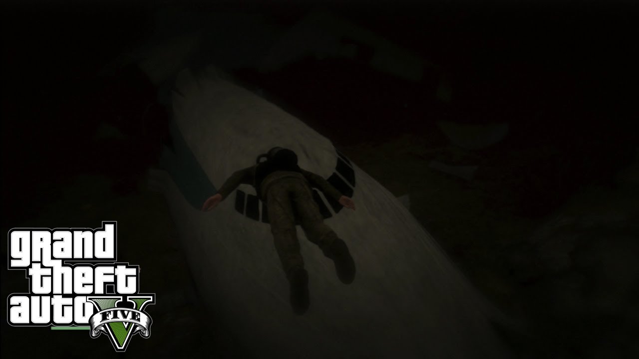 GTA V - Alamos sea Antonow crash position