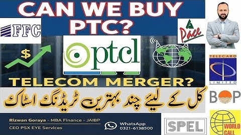 CAN WE BUY PTC? KEL NEGATIVE NEWS - FFC AT BREAKOUT LEVEL - POWER CEMENT RESULT - TOP PICKS FOR TOM
