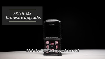 How to upgrade the software of FXTUL M3 #autotul #fxtul #motorcycle #diagnostictool