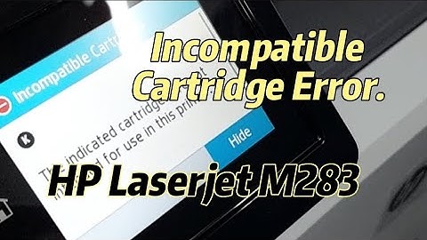 "quick And Easy Fix For Your Hp M283fdw Printer