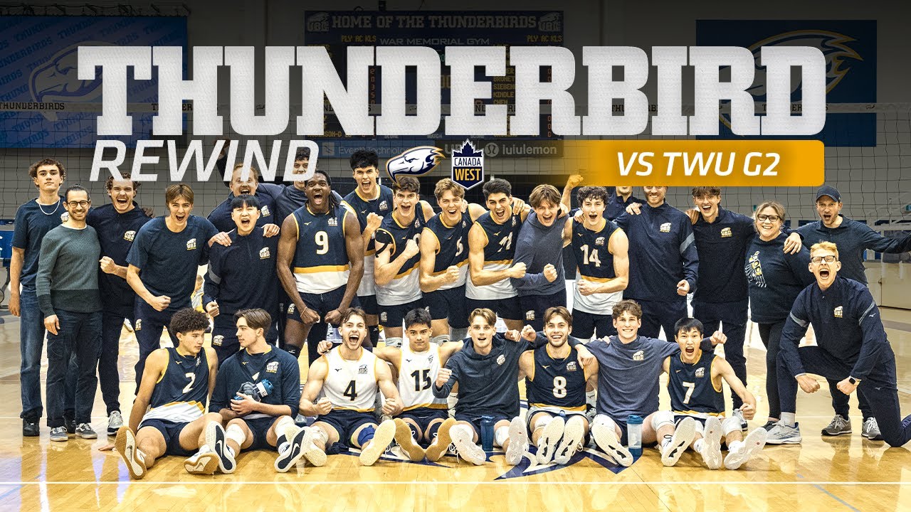 Thunderbird Rewind | UBC vs TWU (3-1) | CanadaWest Regular Season | Nov 9, 2024