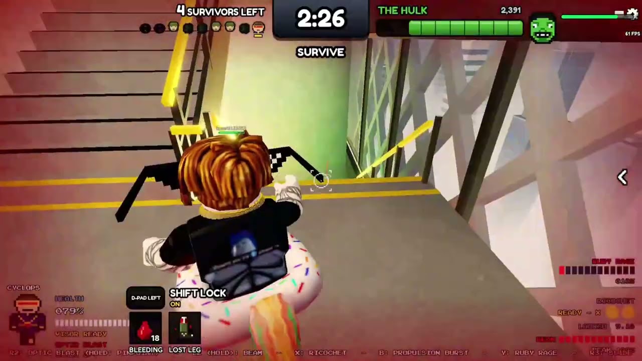 New Cyclops hero in HIDE FROM THE HULK