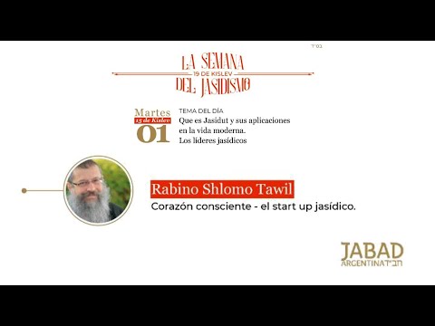 Vista previa: Rabino Shlomo Tawil - Corazón consciente - el startup jasídico.