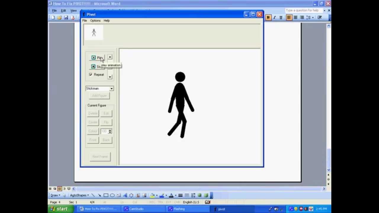 How to view your pivot animation with invalid floating point operation