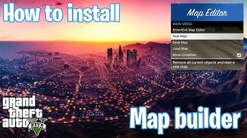 How to install Map Builder and Map Editor | easy | #gta5 #gta5mods