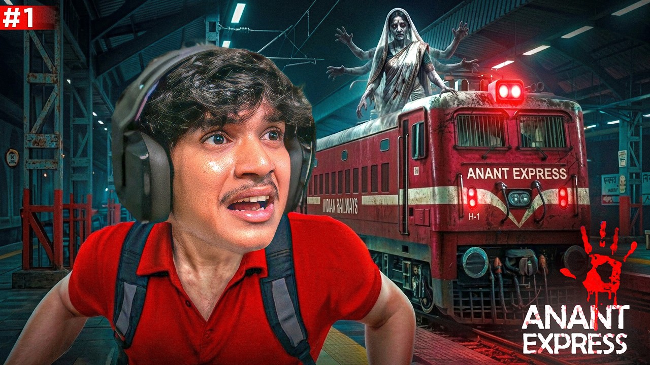 🚂👻 HAUNTED TRAIN IN INDIA 😱 | ANANT EXPRESS HORROR GAMEPLAY 🔥🎮