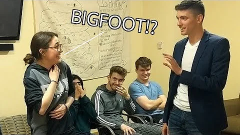 Hypnotized to Think I am BIGFOOT | College Dorm Hypnosis Show