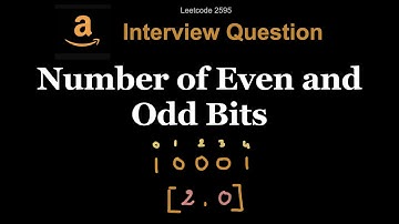 Leetcode 2595: Number of Even and Odd Bits